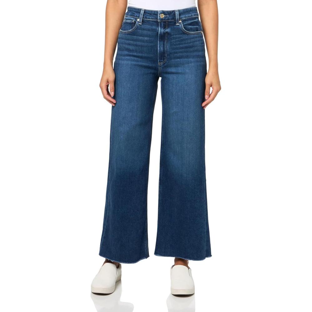 imagePAIGE Womens Anessa Petite Raw HemArpeggio