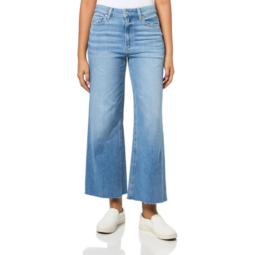 imagePAIGE Womens Anessa Petite Raw HemHelena