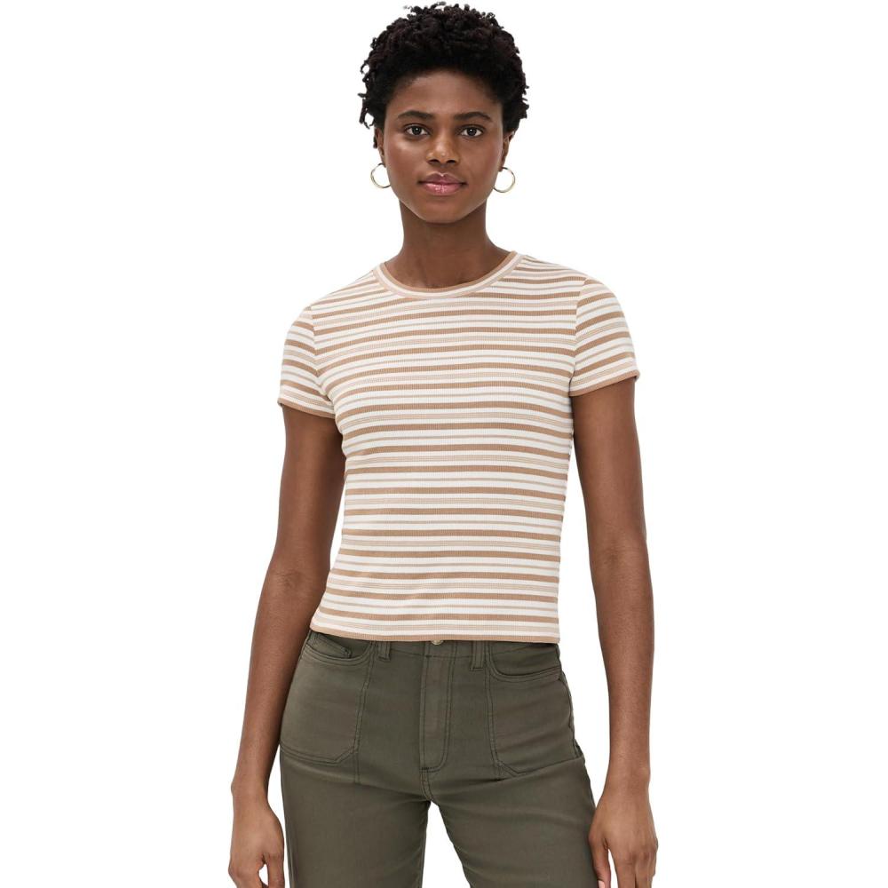 imagePAIGE Womens Chantrelle TeeIvoryBiscotti