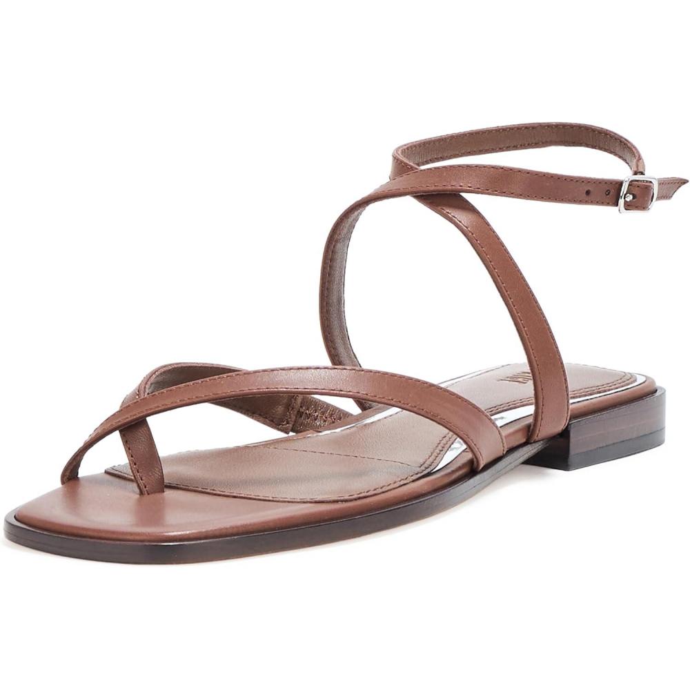 imagePAIGE Womens Reese Flat SandalMahogany