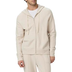 PAIGE Men’s Cassano Full Zip Sweater Hoodie(Silver Drop)