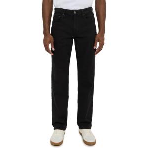 PAIGE Men’s Doheny Transcend Vintage Relaxed Straight Jeans(Black Shade)