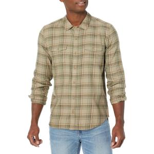 PAIGE Men’s Everett Brushed Cotton Button Down Shirt(French Haze)