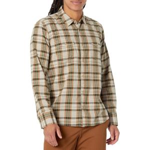 PAIGE Men’s Everett Brushed Cotton Button Down Shirt(Ivy Spice)