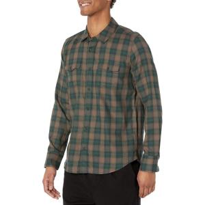 PAIGE Men’s Everett Brushed Cotton Button Down Shirt(Shadow Quartz)