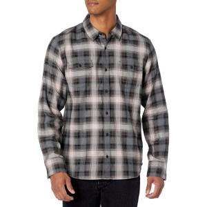 PAIGE Men’s Everett Brushed Cotton Button Down Shirt(Soft Mauve)