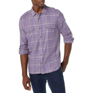 PAIGE Men’s Everett Brushed Cotton Button Down Shirt(Summer Shade)
