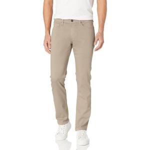 PAIGE Men’s Federal Transcend Slim Straight Jeans(Khaki Sand)