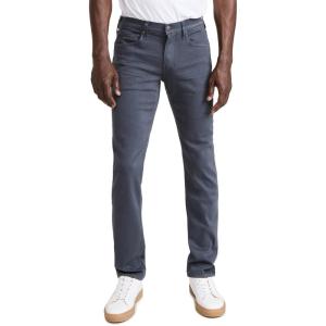 PAIGE Men’s Federal Transcend Slim Straight Jeans(Pewter Stone)