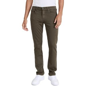 PAIGE Men’s Federal Transcend Slim Straight Jeans(River Moss)