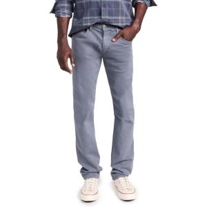 PAIGE Men’s Federal Transcend Slim Straight Jeans(Vintage Navy Smoke)