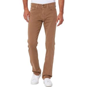PAIGE Men’s Normandie Transcend Straight Leg Pant(Vintage New Chestnut)