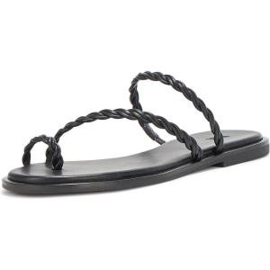 PAIGE Women’s Allegra Flat Sandal(Black)