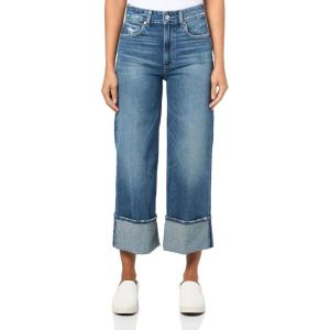 PAIGE Women’s Anessa Petite Raw Hem(Blue Note Distressed)