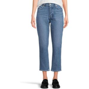 PAIGE Women’s Billy Crop Covered Button Fly(Moonchild)