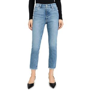 PAIGE Women’s Billy Crop Jeans(Cats Meow Distressed)