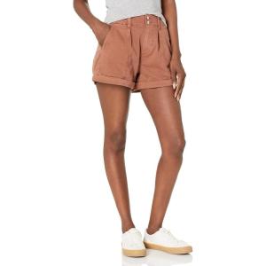PAIGE Women’s Brooklyn Shorts(Vintage Mocha Bisque)