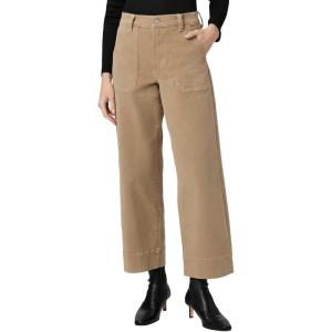 PAIGE Women’s Cameron Ankle with Utility Pockets(Vintage Camel Tan)