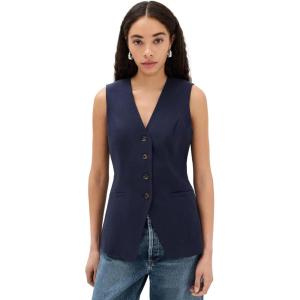 PAIGE Women’s Campanelli Vest(Dark Ink Blue)