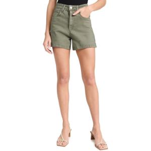 PAIGE Women’s Dani Shorts(Vintage Ivy Green)