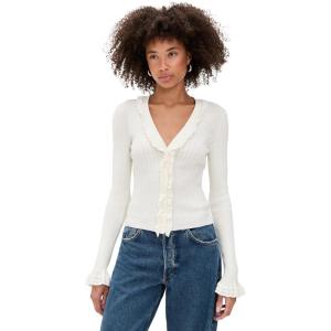 PAIGE Women’s Demetra Cardigan(Antique White)
