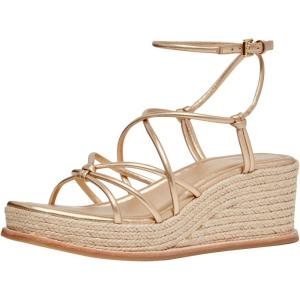 PAIGE Women’s Julia Wedge Sandal(Dark Gold)