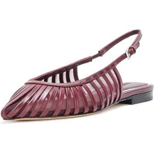 PAIGE Women’s Tera Flat Sandal(Oxblood)