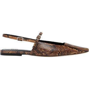 PAIGE Women’s Whitley Flat Ballet(Chestnut Snake)