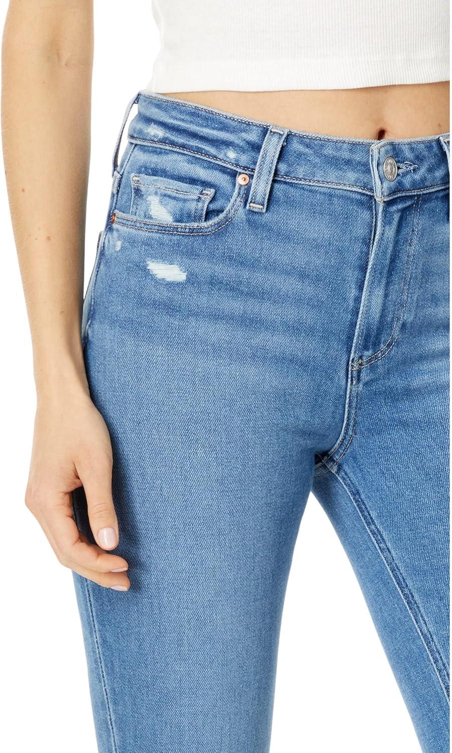 imagePAIGE Womens Cindy CropSimple Life Distressed