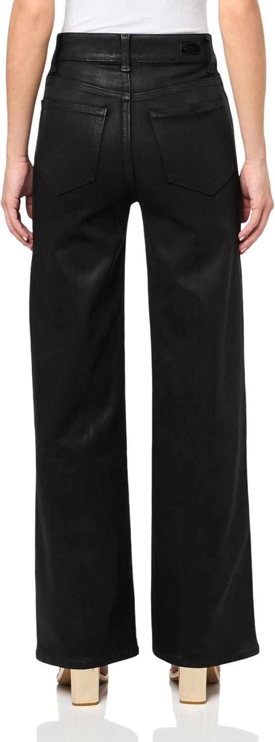 imagePAIGE Womens Sasha 32 Inch Inseam JeansBlack Fog Luxe Coating