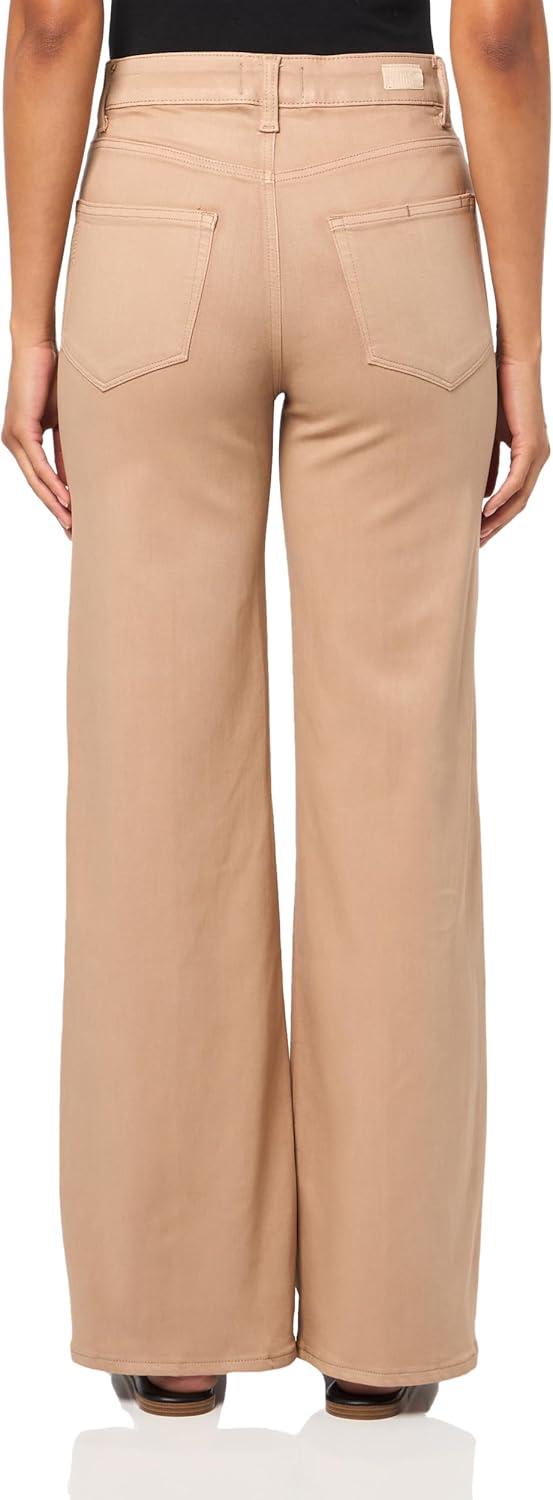 imagePAIGE Womens Sasha 32 Inch Inseam JeansFrench Latte Luxe Coating