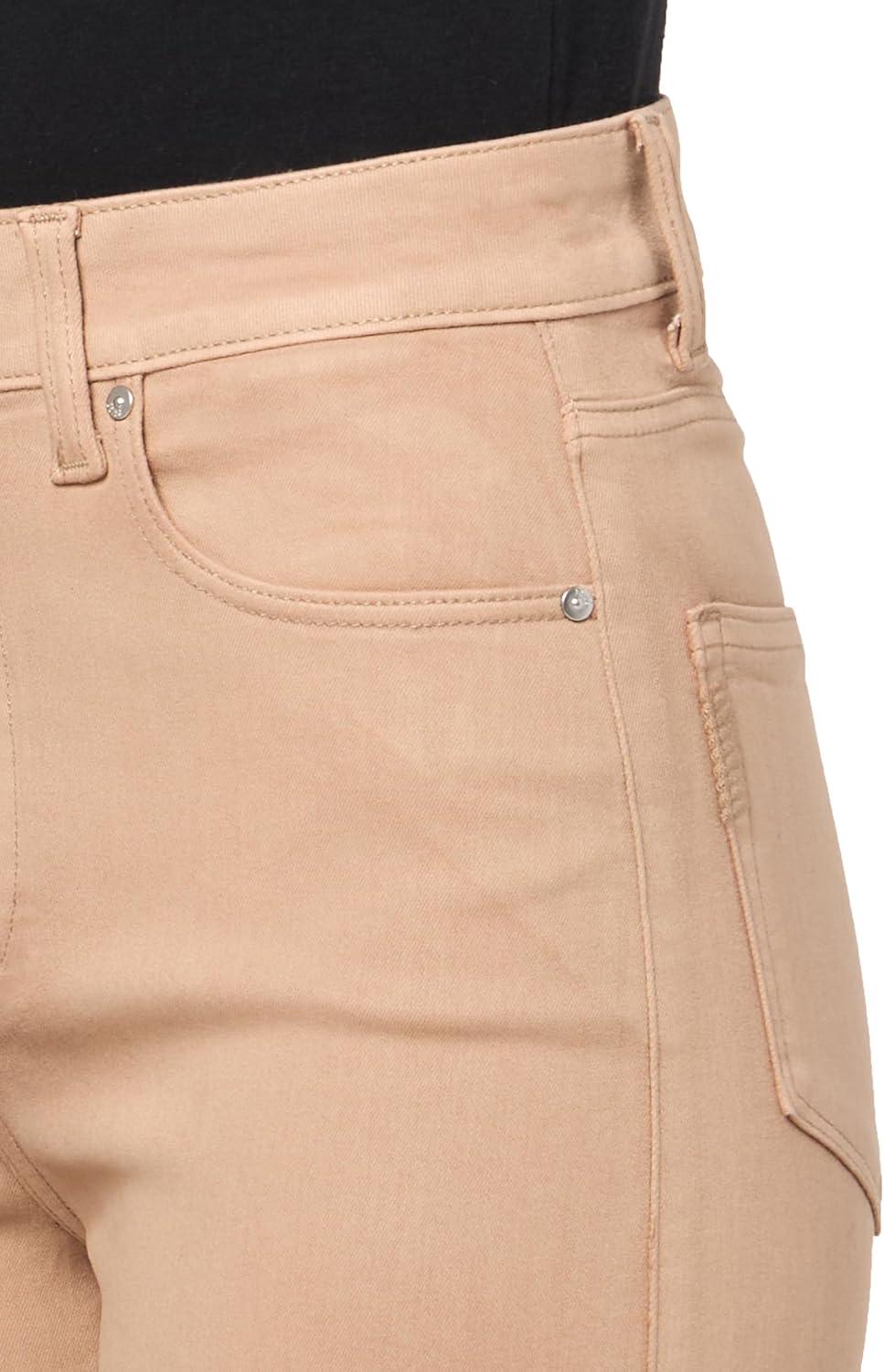 imagePAIGE Womens Sasha 32 Inch Inseam JeansFrench Latte Luxe Coating