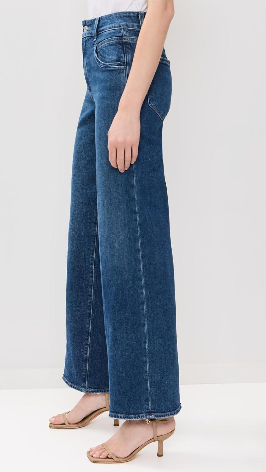 imagePAIGE Womens Sasha 32quot Chicory Coffee Luxe Coating JeansUpbeat