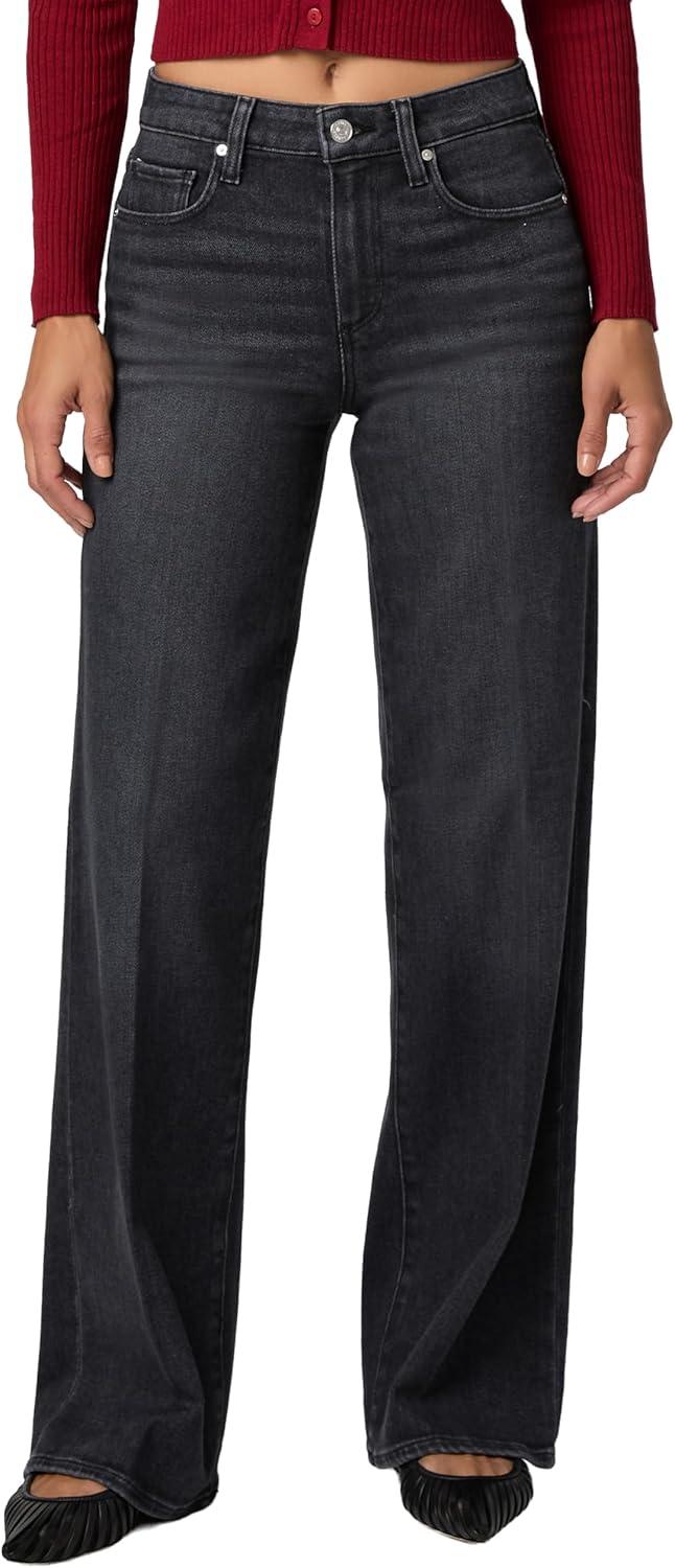 imagePAIGE Womens Tatum 32quot JeansInk Black