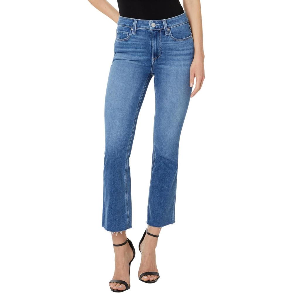 imagePAIGE Womens Colette Crop Flare Raw HemStarlet