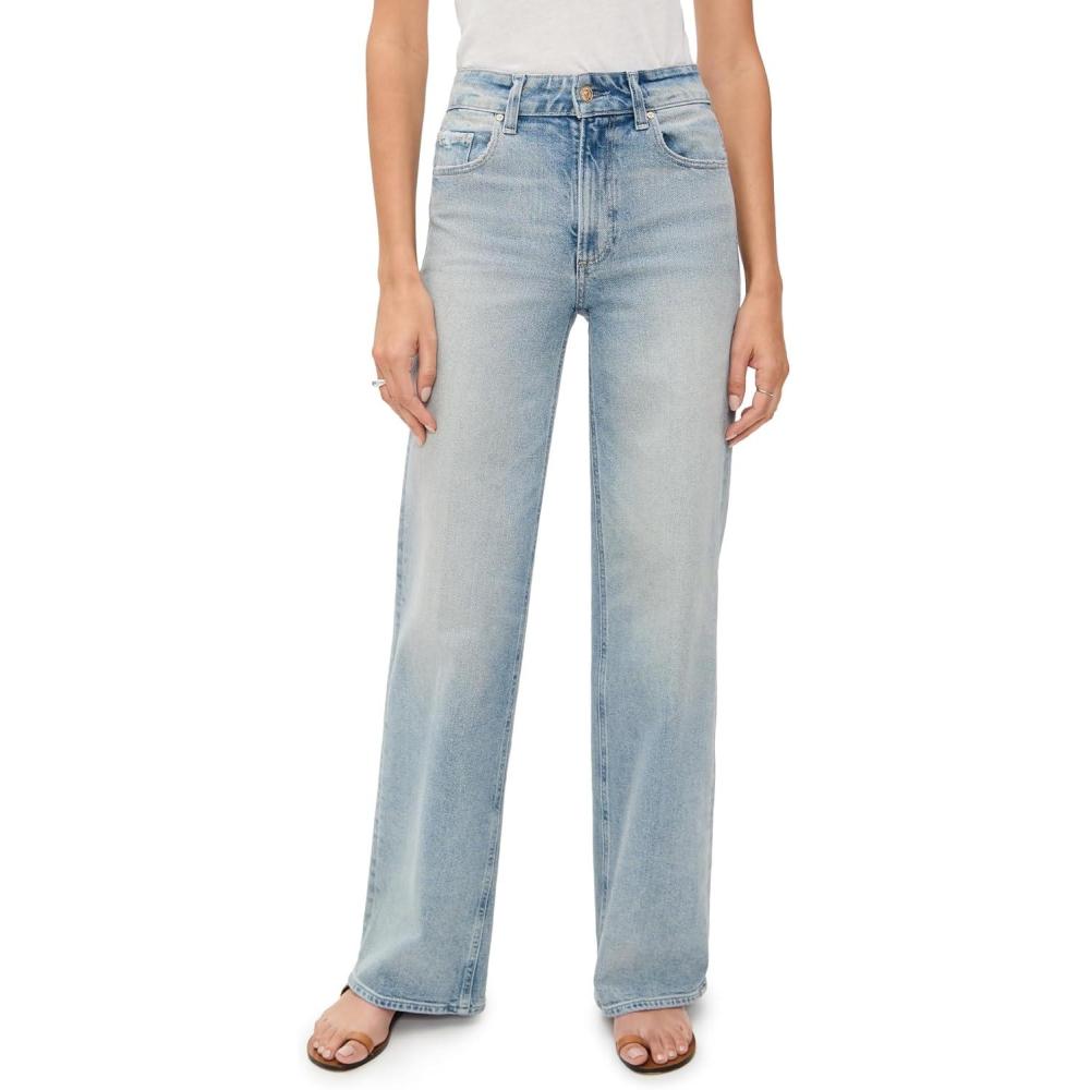 imagePAIGE Womens Sasha 32quot Reunion Distressed JeansReunion Distressed