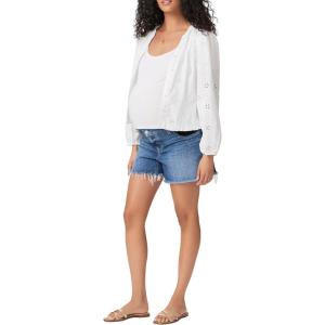 PAIGE Women’s Asher Short Maternity(Blue)