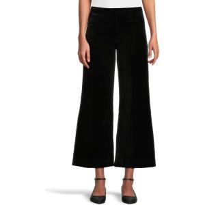 PAIGE Women’s Clean Front Anessa Trouser(Black Overdye)