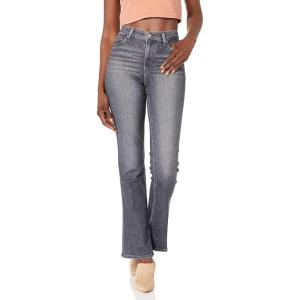 PAIGE Women’s High Rise Laurel Canyon 32in(Ash Black)