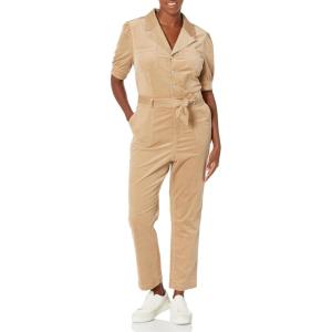 PAIGE Women’s Mayslie Straight Ankle Jeans(Tan)