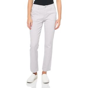 PAIGE Women’s Mayslie Straight Ankle Jeans(Vintage Lavender Stone)