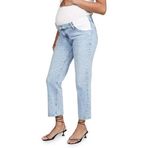 PAIGE Women’s Noella Straight Maternity Jeans(Liza)