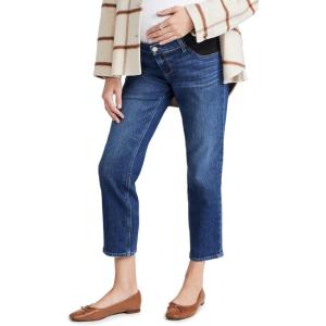 PAIGE Women’s Noella Straight Maternity Jeans(Roam)