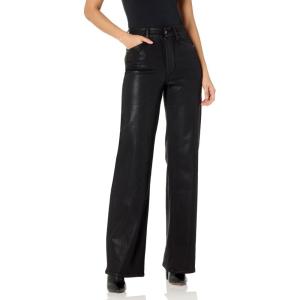 PAIGE Women’s Sasha Pants(Black Fog Luxe Coating)