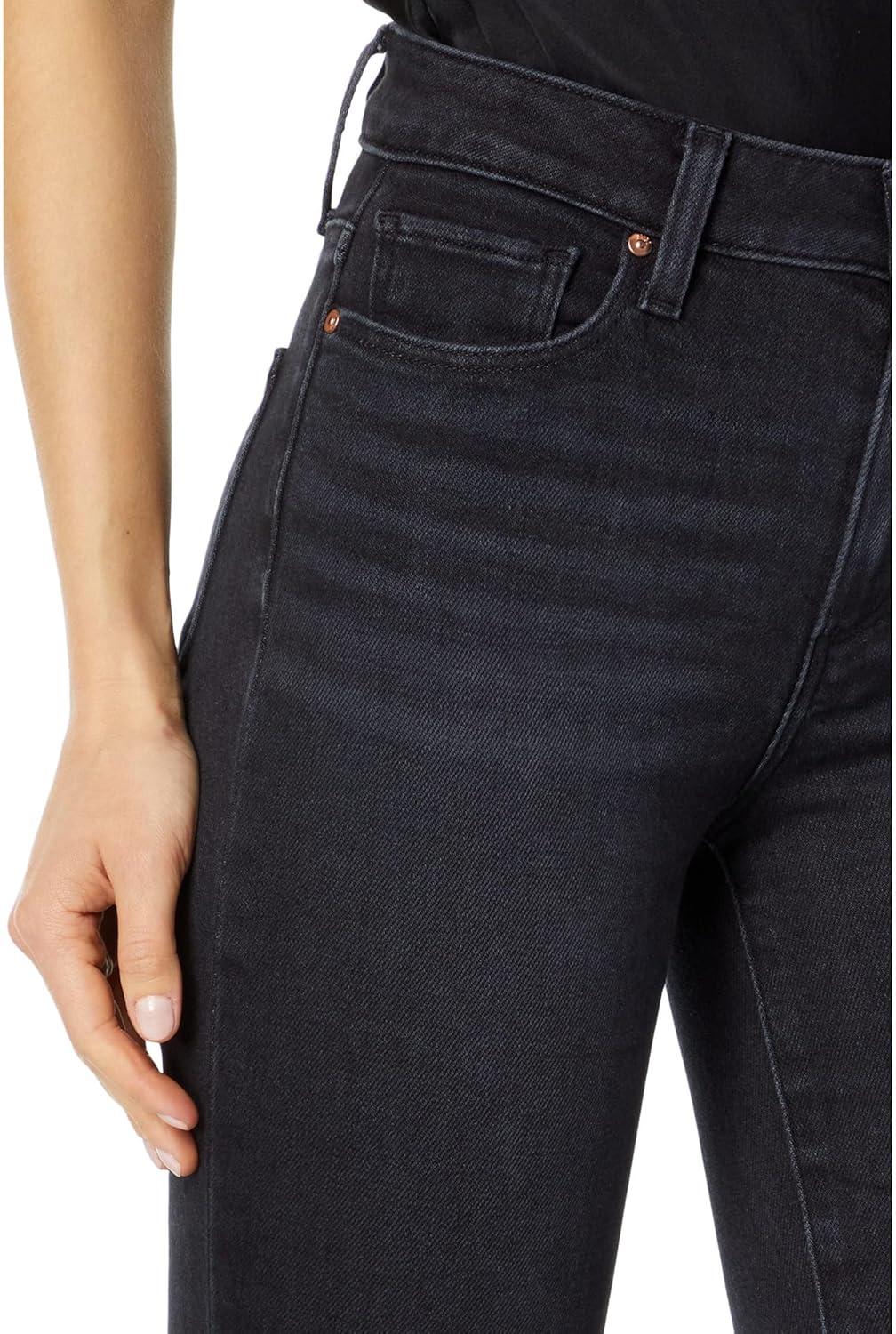 imagePAIGE Womens Cindy Raw HemBlack Lotus