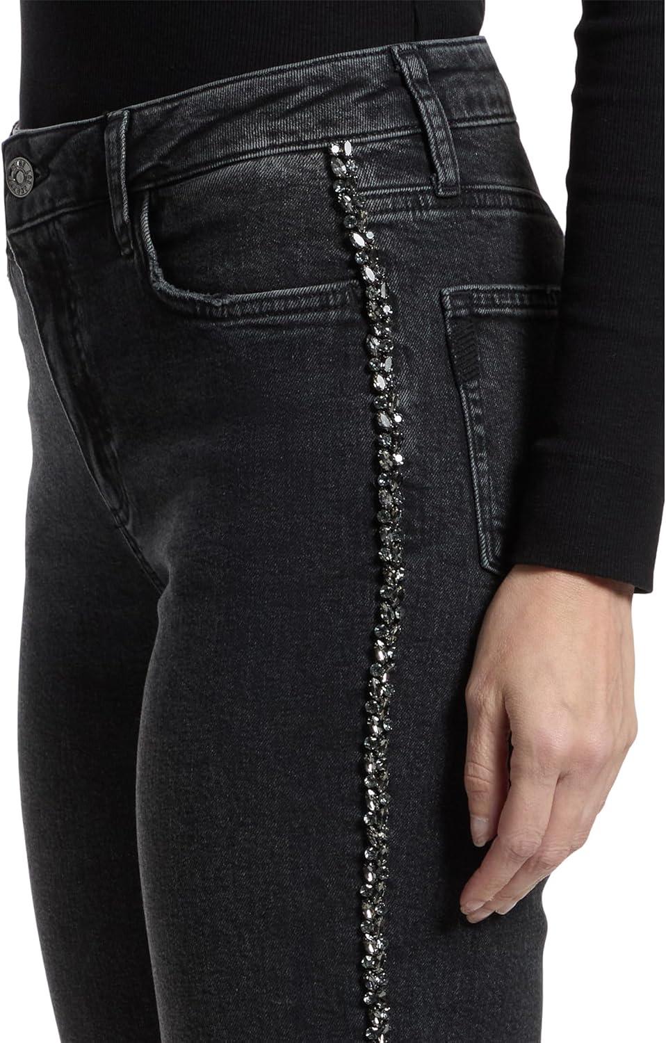 imagePAIGE Womens Mason AnkleGlitz Black Embellished