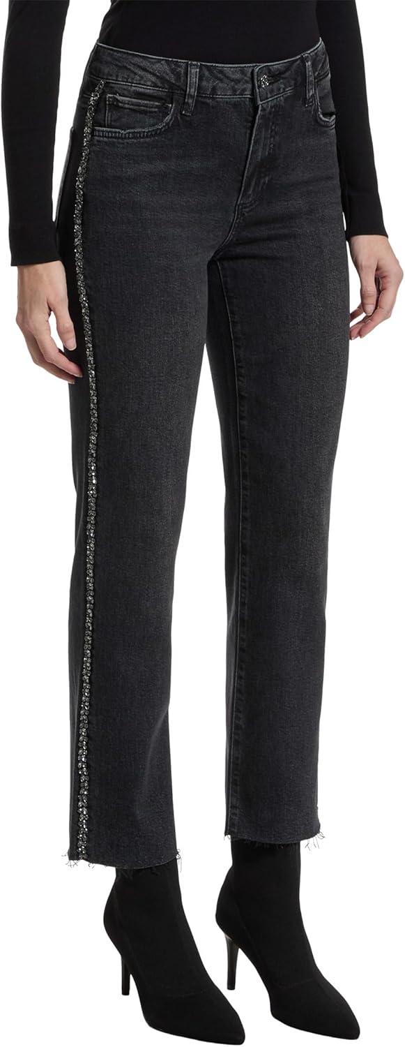 imagePAIGE Womens Mason AnkleGlitz Black Embellished