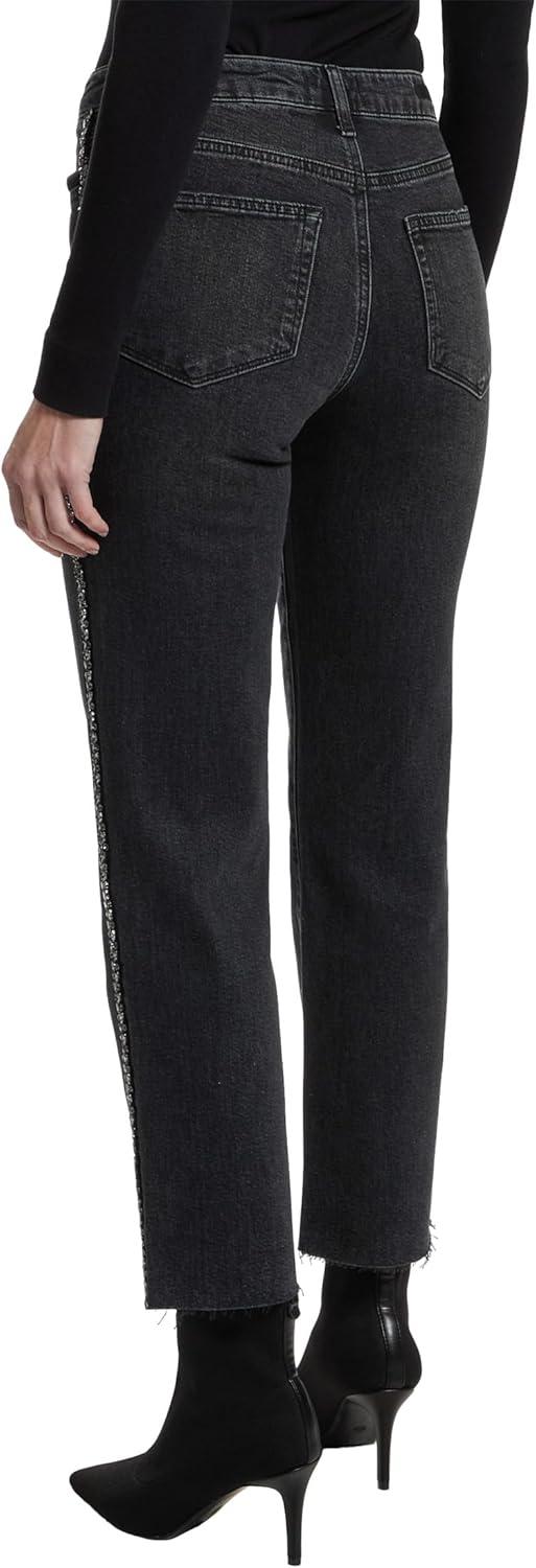 imagePAIGE Womens Mason AnkleGlitz Black Embellished