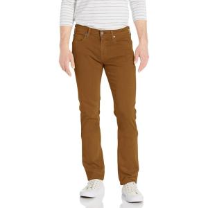 PAIGE Men’s Federal Transcend Slim Straight Jeans(Vintage Gold Night)