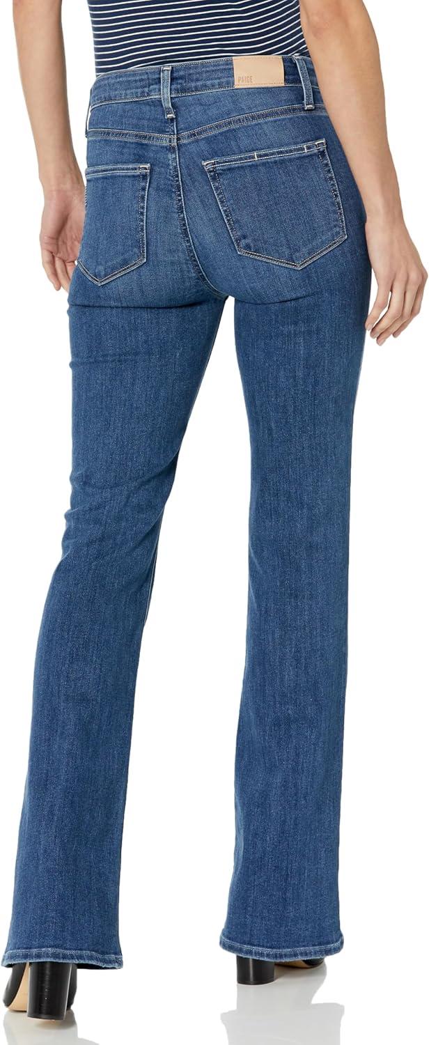 imagePAIGE Womens High Rise Laurel Canyon JeansBlue
